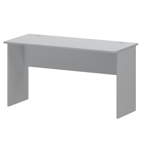 Стол с левым и правым кабель каналом А-003.60.К Серый 1400x600x760 Арго