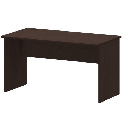 Стол с левым и правым кабель каналом А-003.К Дуб венге 1400x730x760 Арго