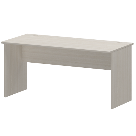 Стол с левым и правым кабель каналом А-004.К Ясень шимо 1600x730x760 Арго