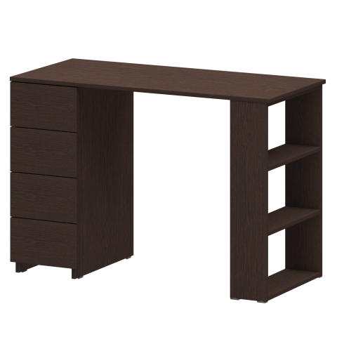 Стол с тумбой Н-3262 Дуб венге 1100x500x750 Арго HOME