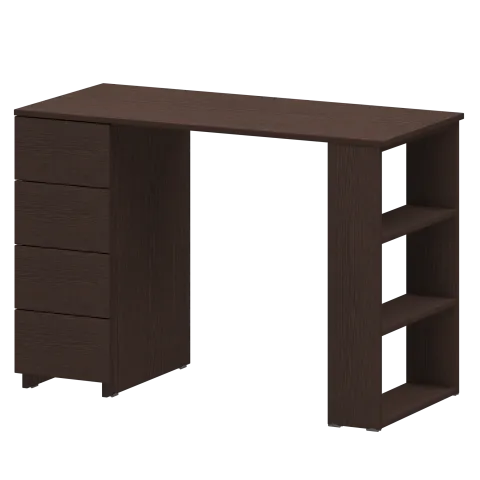 Стол с тумбой Н-3262 Дуб венге 1100x500x750 Арго HOME