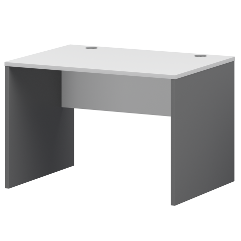Стол СМСР25-10.73 Графит/Белый 1000x730x750 Смарт