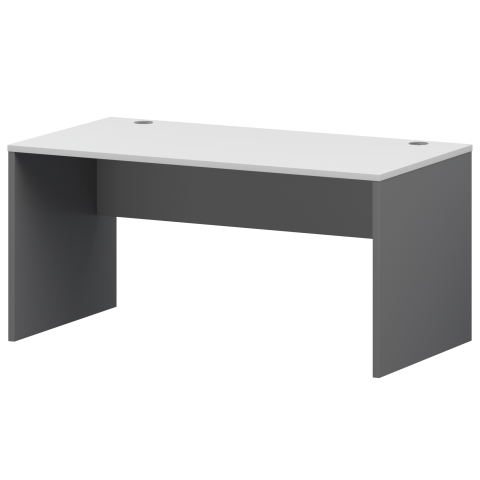 Стол СМСР25-14.73 Графит/Белый 1400x730x750 Смарт