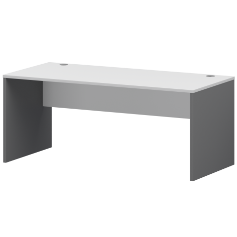 Стол СМСР25-16.60 Графит/Белый 1600x600x750 Смарт