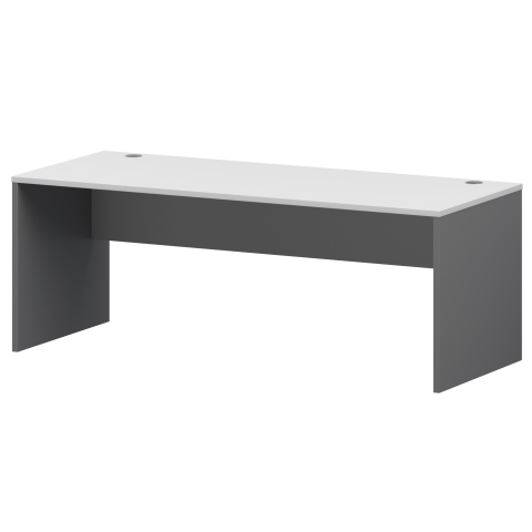 Стол СМСР25-18.73 Графит/Белый 1800x730x750 Смарт