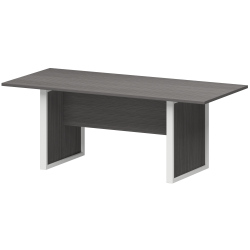 Стол заседаний НТМ-200.90 Лиственница/Белый 2000x900x750 Аргентум-М