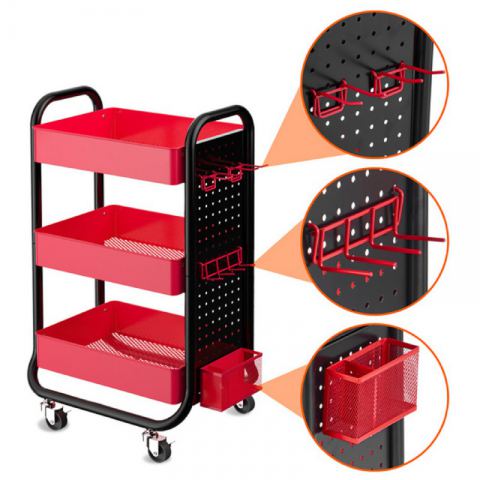 Тележка для хранения мелочей EUREKA CP-JJ-CWC-0024, на колесиках