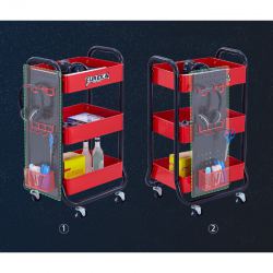 Тележка для хранения мелочей EUREKA CP-JJ-CWC-0024, на колесиках