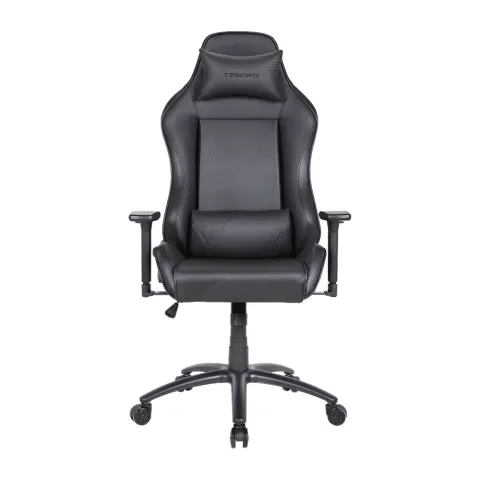 Кресло компьютерное игровое TESORO Alphaeon S1 TS-F715 Black/Carbon fiber texture