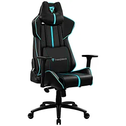 Кресло компьютерное игровое ThunderX3 BC7 Black-Cyan AIR