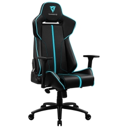 Кресло компьютерное игровое ThunderX3 BC7 Black-Cyan AIR