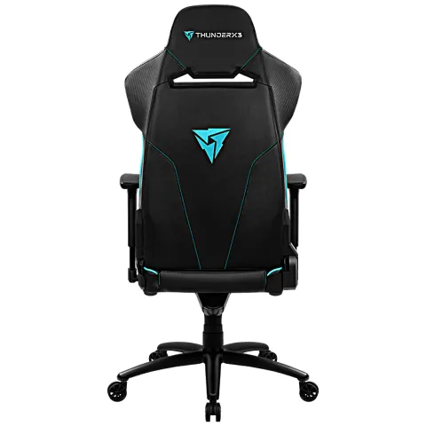 Кресло компьютерное игровое ThunderX3 BC7 Black-Cyan AIR