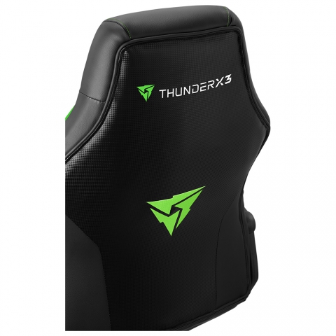 Кресло компьютерное игровое ThunderX3 EC1 Black-Green AIR
