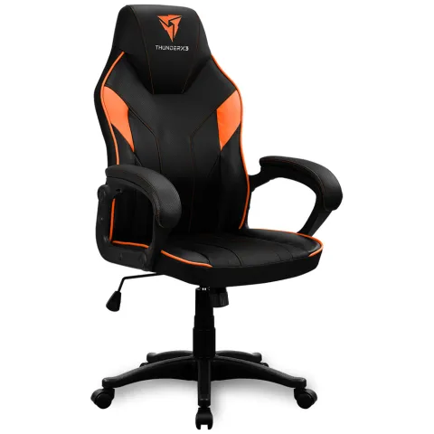 Кресло компьютерное игровое ThunderX3 EC1 Black-Orange AIR