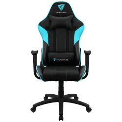 Кресло компьютерное игровое ThunderX3 EC3 Black-Cyan AIR