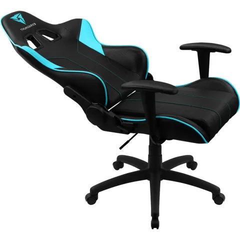 Кресло компьютерное игровое ThunderX3 EC3 Black-Cyan AIR