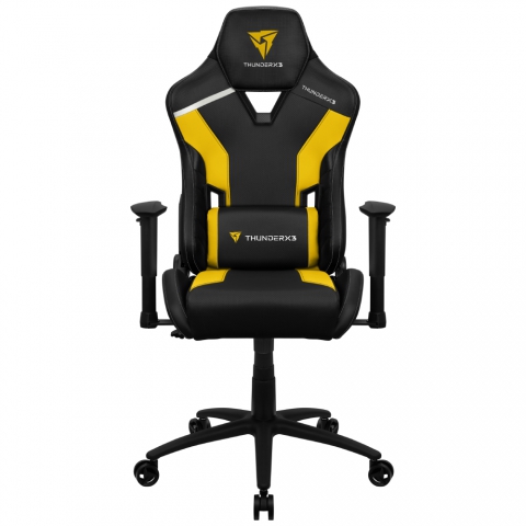 Кресло компьютерное игровое ThunderX3 TC3 Bumblebee Yellow