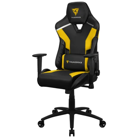 Кресло компьютерное игровое ThunderX3 TC3 Bumblebee Yellow