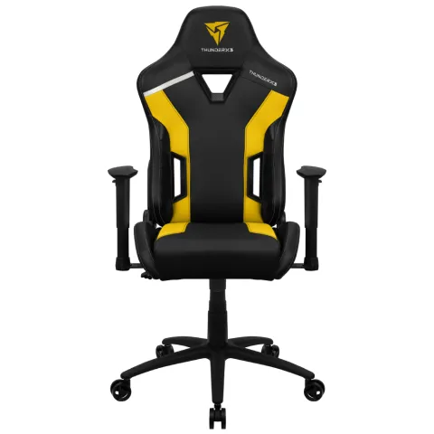 Кресло компьютерное игровое ThunderX3 TC3 Bumblebee Yellow