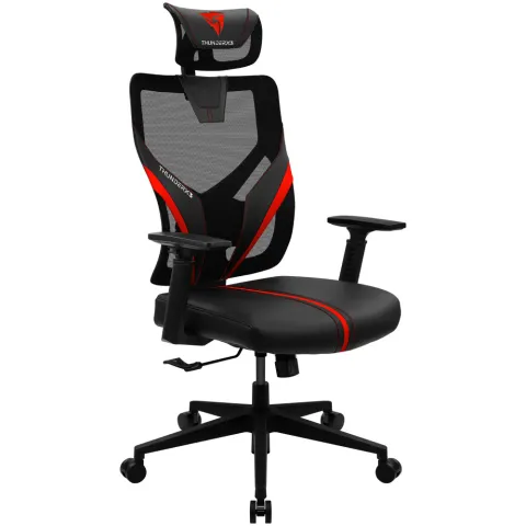 Кресло компьютерное игровое ThunderX3 YAMA1 Black-Red