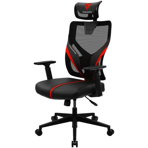 Кресло компьютерное игровое ThunderX3 YAMA1 Black-Red
