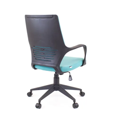 Кресло Everprof Trio Black LB T  Ткань Бирюзовый