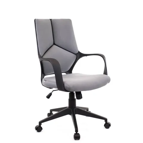 Кресло Everprof Trio Black LB T Ткань Серый