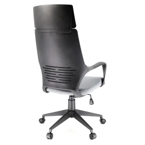 Кресло Everprof Trio Black TM ткань серый