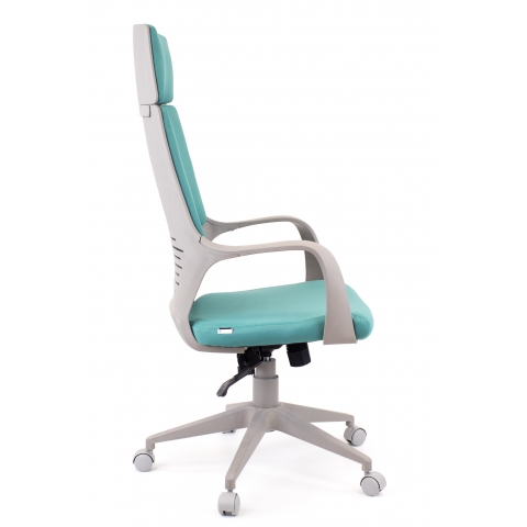 Кресло Everprof Trio Grey TM Ткань Бирюзовый