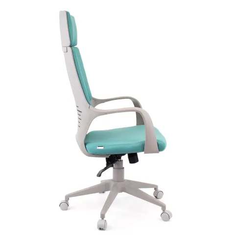 Кресло Everprof Trio Grey TM Ткань Бирюзовый