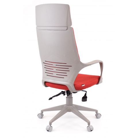 Кресло Everprof Trio Grey TM Ткань Красный