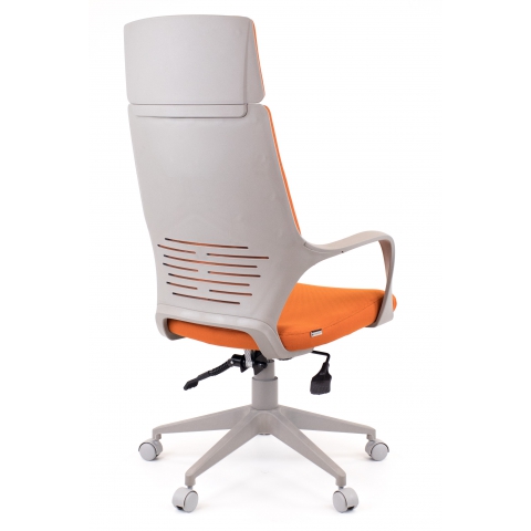 Кресло Everprof Trio Grey TM Ткань Оранжевый