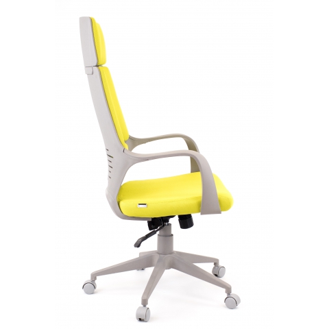 Кресло Everprof Trio Grey TM Ткань Салатовый