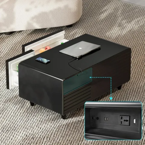 Умный кофейный столик с холодильником EUREKA TB90, Black