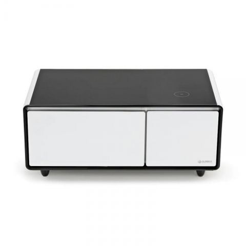 Умный кофейный столик с холодильником EUREKA TB90, White+Black