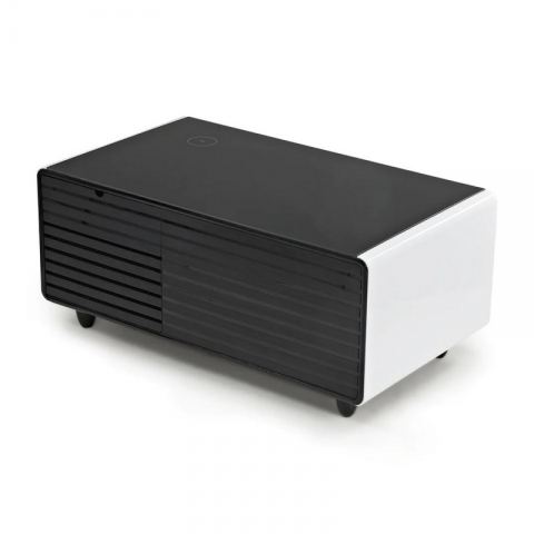 Умный кофейный столик с холодильником EUREKA TB90, White+Black