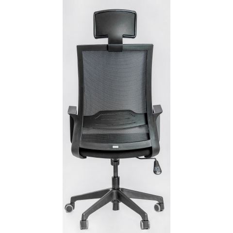 Кресло Falto D-3 DTR 11KPL/BK/BK (каркас черный, спинка черная, сидение черное)