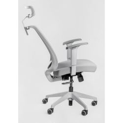 Кресло Falto NEO 11 LAL/GY-GY (каркас серый, спинка серая, сидение серое)