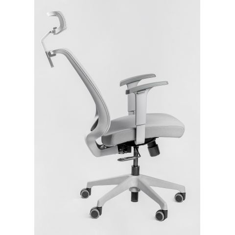 Кресло Falto NEO 11 LAL/GY-GY (каркас серый, спинка серая, сидение серое)