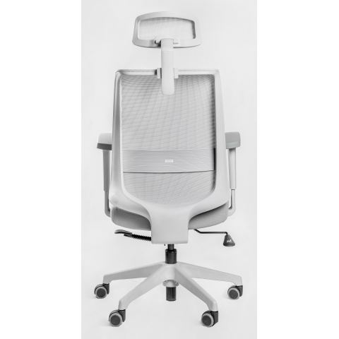 Кресло Falto NEO 11 LAL/GY-GY (каркас серый, спинка серая, сидение серое)