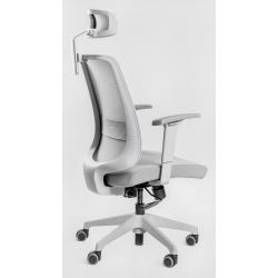 Кресло Falto NEO 11 LAL/GY-GY (каркас серый, спинка серая, сидение серое)