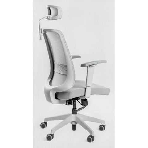 Кресло Falto NEO 11 LAL/GY-GY (каркас серый, спинка серая, сидение серое)