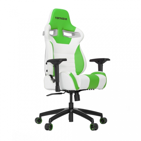 Кресло компьютерное игровое Vertagear S-Line SL4000 White/Green