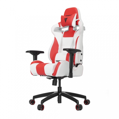 Кресло компьютерное игровое Vertagear S-Line SL4000 White/Red