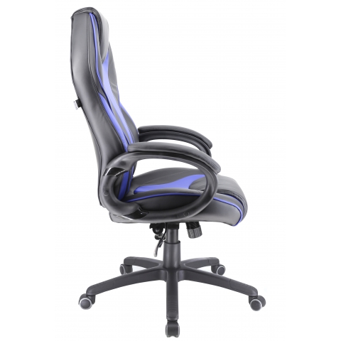 Компьютерное кресло игровое Everprof Wing Экокожа Синий