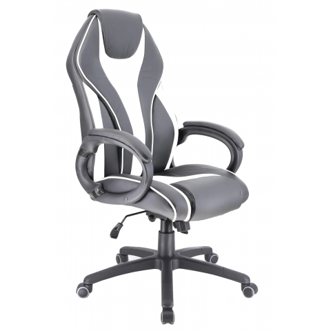 Игровое кресло Everprof Wing Экокожа Белый