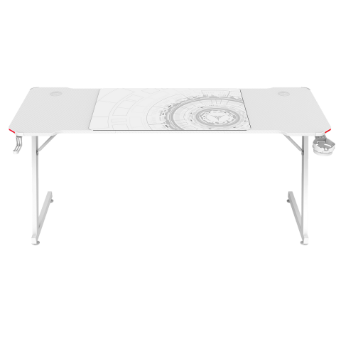 Стол компьютерный ZONE 51 TRINE 160 RGB White
