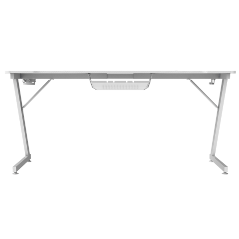 Стол компьютерный ZONE 51 TRINE 160 RGB White