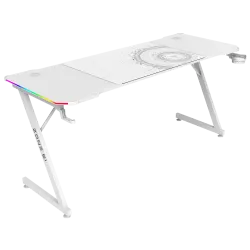 Стол компьютерный ZONE 51 TRINE 160 RGB White