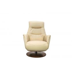 Кресло электрореклайнер FALTO Zero (2 мотора, zero, натуральная кожа, бежевый)